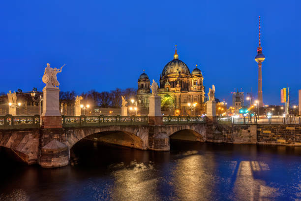 istock The Berlin Cathedral with the famous TV Tower 2100816854