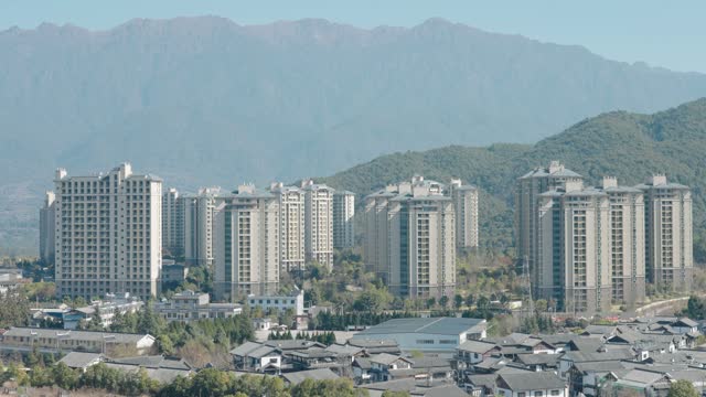 View of real estate,Yunnan,China.