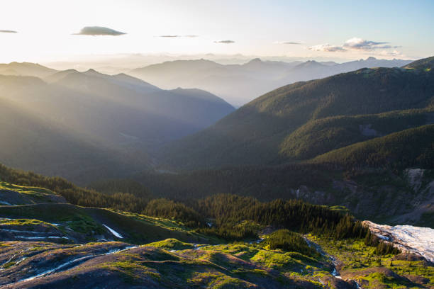 istock Sunbeams in the North Cascades 2100895656