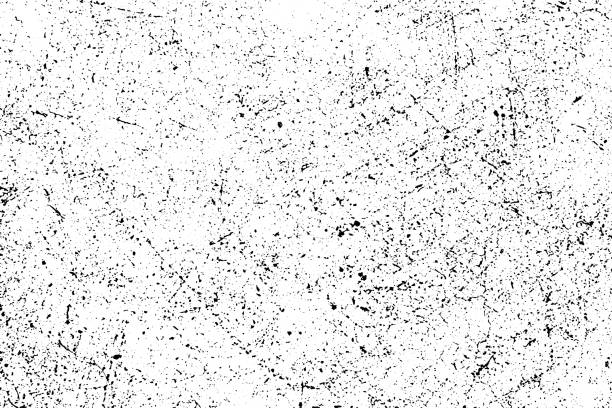 stockillustraties, clipart, cartoons en iconen met vector texture distress concrete grunge abstract background. - beschadigd