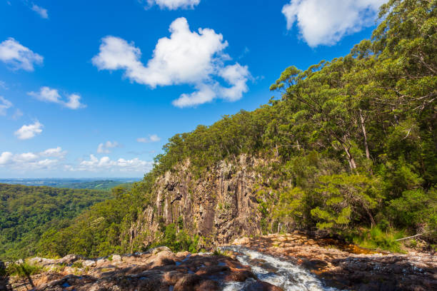 Minyon Falls waterfall natural landscape, Northern NSW, Australia