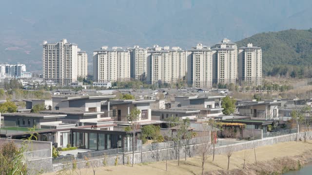 View of real estate,Yunnan,China.