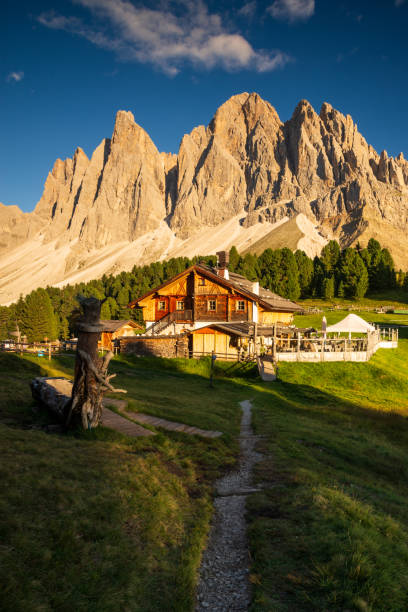 istock Rifugio Odle in Dolomites Mountains 2101140695