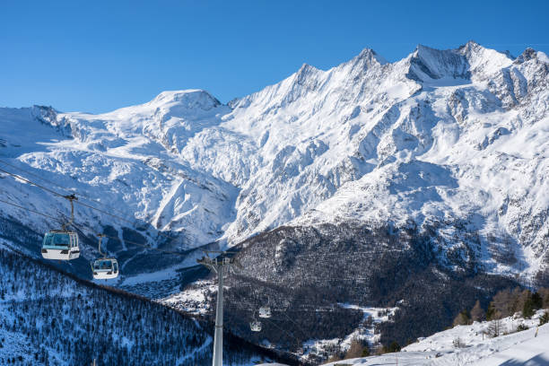 istock Mountain massif near Saas-Fee in Switzerland 2101142306