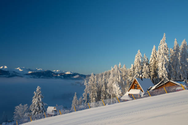 istock House with a view of the mountains 2101143396