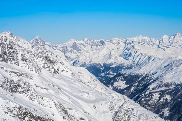 istock Mountain massif near Saas-Fee in Switzerland 2101158751