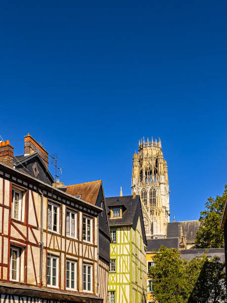 istock Cultural Heritage Explored: Roaming Through Rouen’s Timeless Street Scenes 2101188835