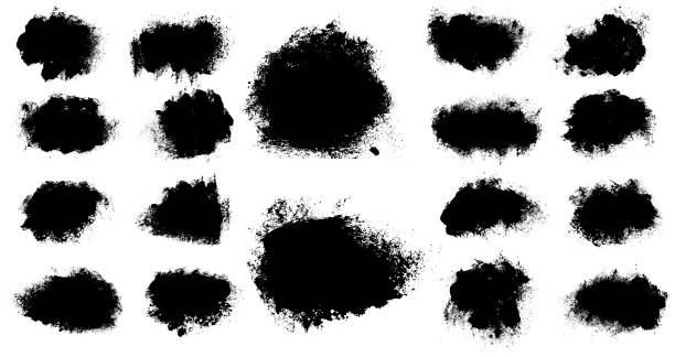 istock Set of grunge banners with splash paint with copy space. Vector illustration 2101229910