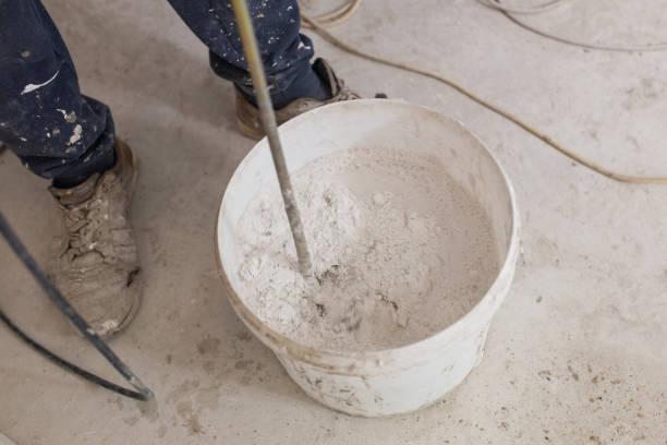 istock Electric mixer for mixing mortar or putty 2101275295