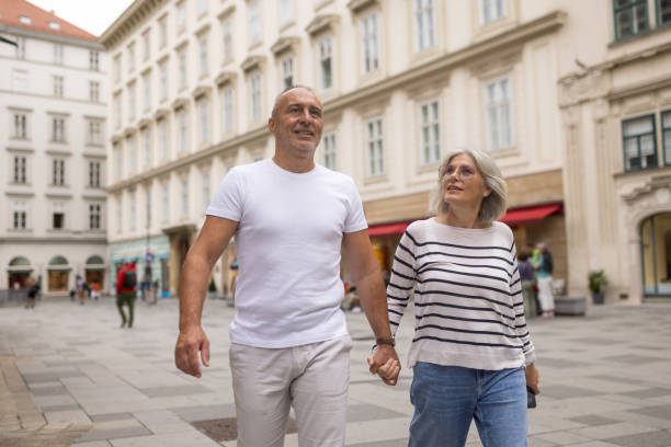 istock Tourists in beautiful Vienna 2101321069
