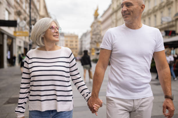 istock Husband and wife in beautiful Vienna 2101331922