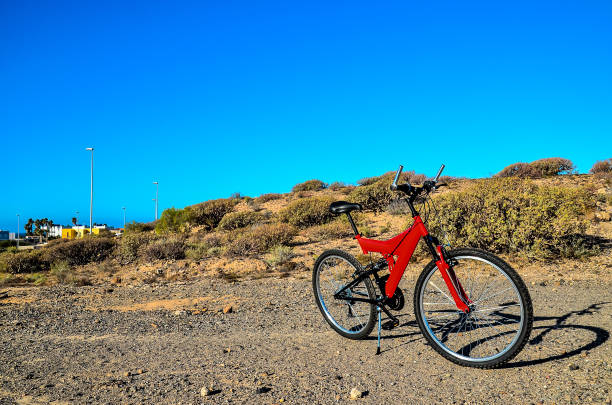 istock Full Suspension Mountain Bike 2101346147