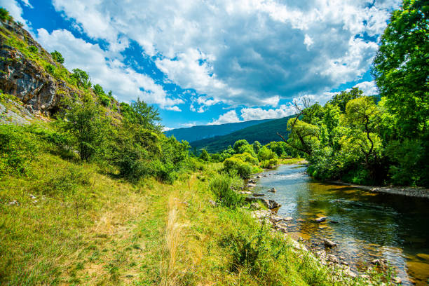 Visocica River, Balkan Mountain, South Serbia
