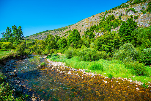 Visocica River, Balkan Mountain, South Serbia