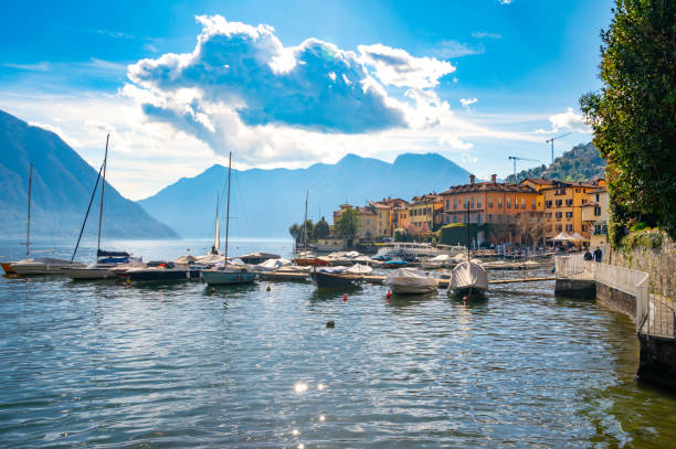 istock The town of Sala Comacina, on Lake Como. 2101411757
