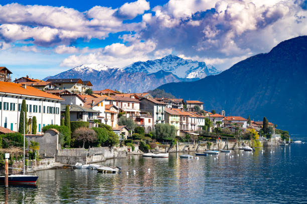 istock The town of Ossuccio, on Lake Como. 2101411766