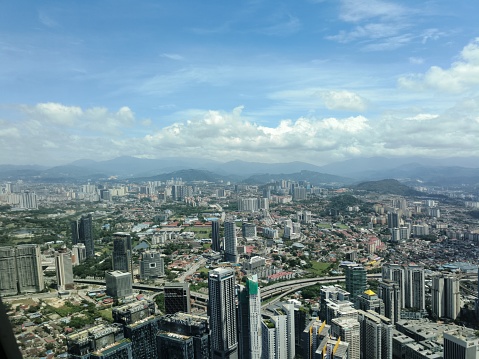 View from Petronas Twin Towers Floor 83