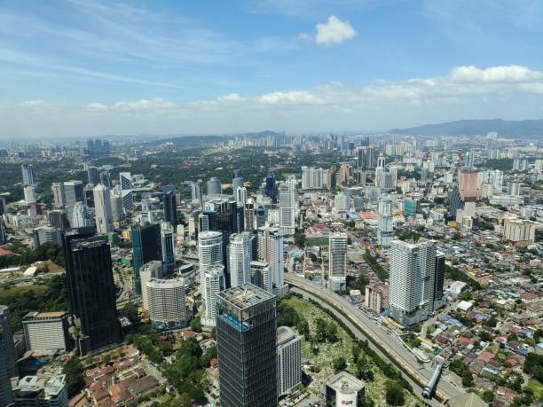 istock View from Petronas Twin Towers 2101484865