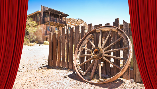 Calico - Ghost town and former mining town in San Bernardino County - California, United States - Located in the Mojave Desert region of Southern California it was a silver mining town
