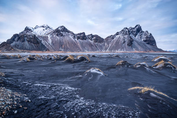 istock Vesturhorn, Stokksnes at sunset, Iceland 2101627333