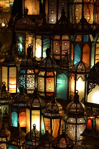 Cairo Egypt Landscape Mosque Minaret Muslim Ramadan Middle East oriental Lantern