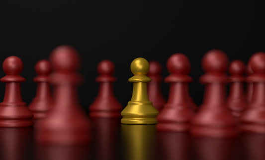 Chess And Strategy. Business Concept.