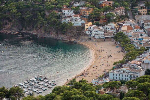 Llafranc - Catalonia, Spain stock photo