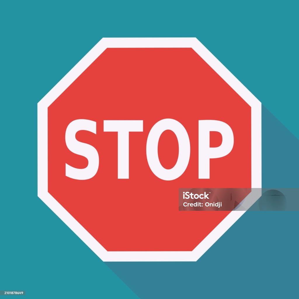 Stop Sign Design Layout Stop Sign Stock Illustration - Download Image Now - Clip Art, Concepts ...