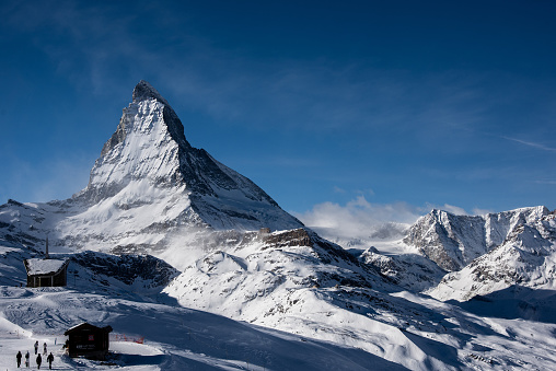 The Matterhorn, Zermatt, Switzerland - Skiing the Swiss Alps
