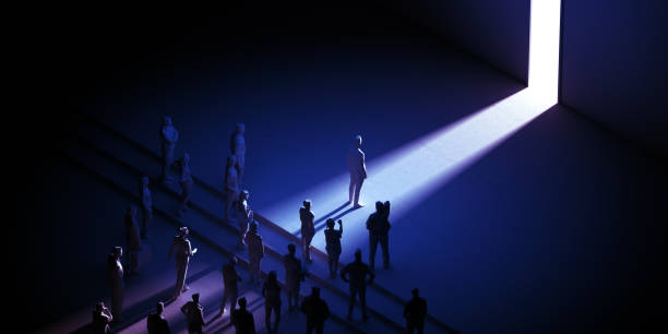 Welcome To The Future. Metaverse Portal Concept