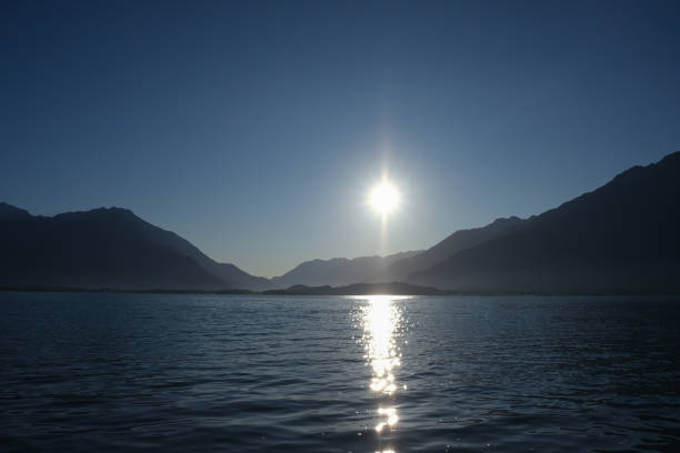 View at pier of Lake Como, Menaggio, Italy.