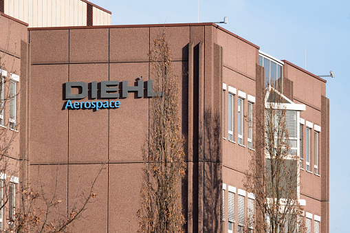 Diehl Aviation building, Diehl Aerospace GmbH, international aircraft manufacturers, Displays for Airbus aircraft, sustainable development in Technology, Frankfurt, Germany - March 03, 2024