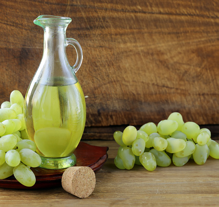 Grapeseed oil for food and skin care