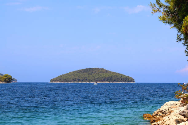istock Island on the Adriatic Sea 2102115448