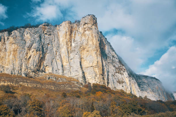 istock rocky mountains nature clouds travel autumn style 2102207495