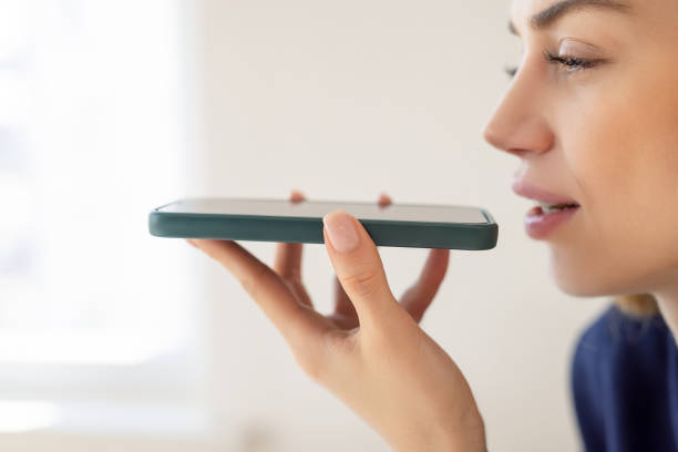 Woman talking on phone