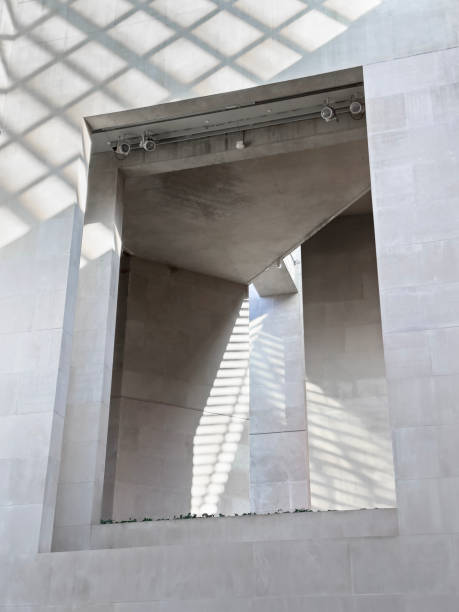 istock Moderncocnrete building detail 2102354468