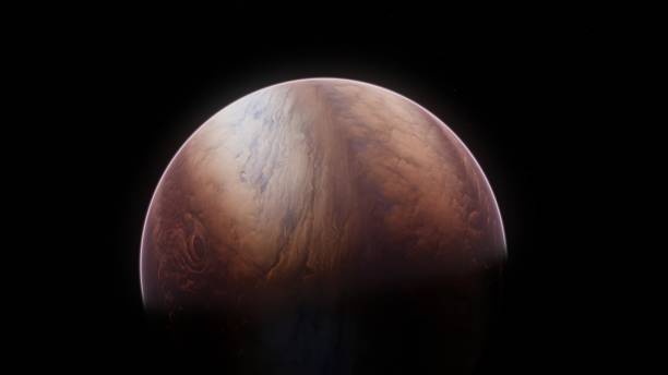 istock Extrasolar Alien Gas Giant Exoplanet in Deep Dark Outer Space 2102466459