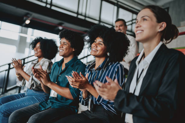 istock Group of people applauding 2102522881