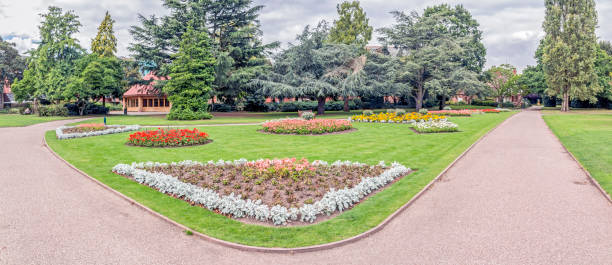 View across Grosvenor Park in the centre of Chester