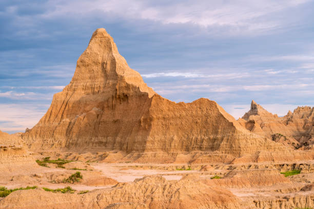 Badlands Formations in Badlands National Park, South Dakota, USA