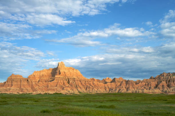 Sunrise at Badlands National Park in South Dakota, USA, North America.