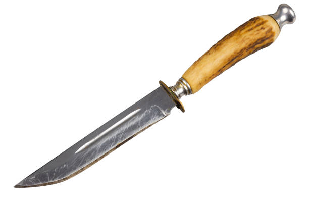 istock Vintage hunting knife 2102889216