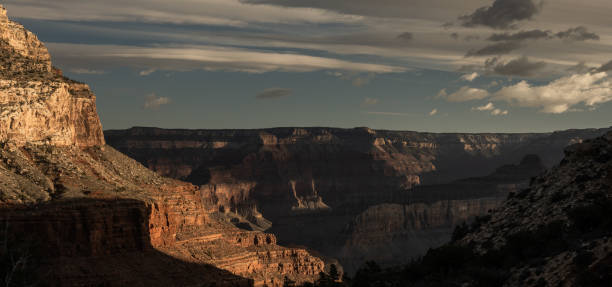istock Soft Morning Light Begins to Break Up The Shadows In The Lower Canyon 2102949343