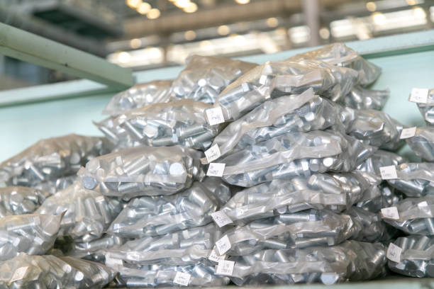 istock The bolts are packed in plastic bags 2102994853