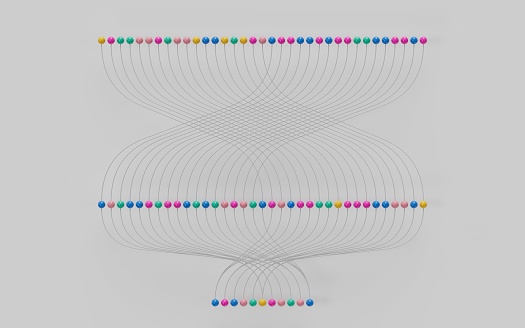 Machine Learning Nodes Animation Neural Network Nodes Deep Learning Artificial Intelligence Machine ...