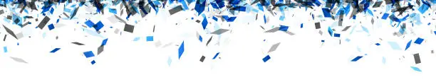 Vector illustration of Sapphire Shards Downpour