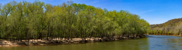 Castlewood SP - Meramec River South Side Panorama