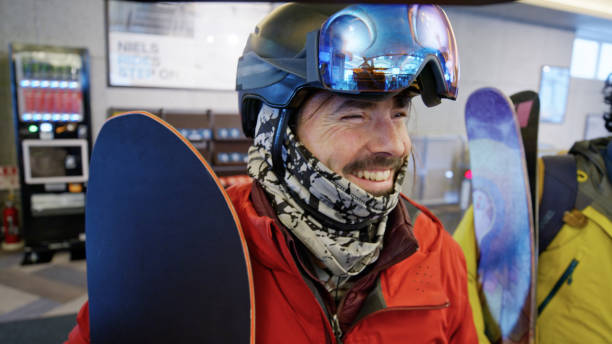 istock Portrait of Snowboarder 2103318578