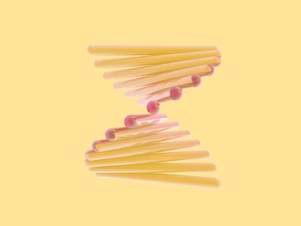 istock Group of spiral cylinders 2103439393